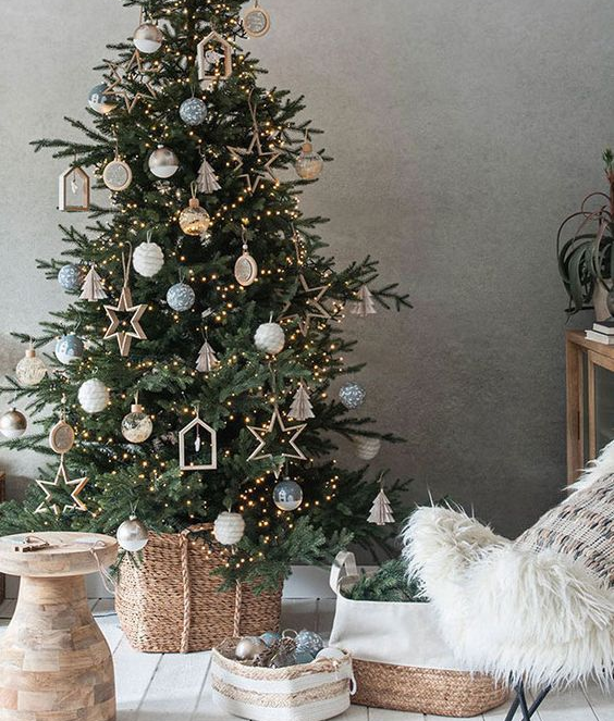 Decoración de interiores para la temporada navideña